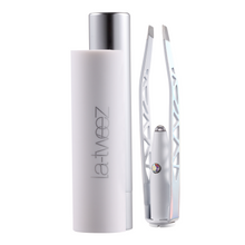 Load image into Gallery viewer, La-Tweez Unicorn Illuminating Tweezers with Diamond Dust Tips + Mirrored Case